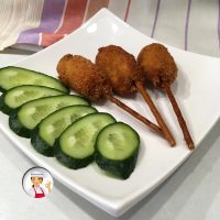 Блюдо, которое не только вкусное, сочное, но и шикарно по подаче! (Мясная супер-закуска на соломке -очень рекомендую попробоать)