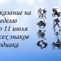 Предсказание на неделю с 5 по 11 июля для всех знаков Зодиака